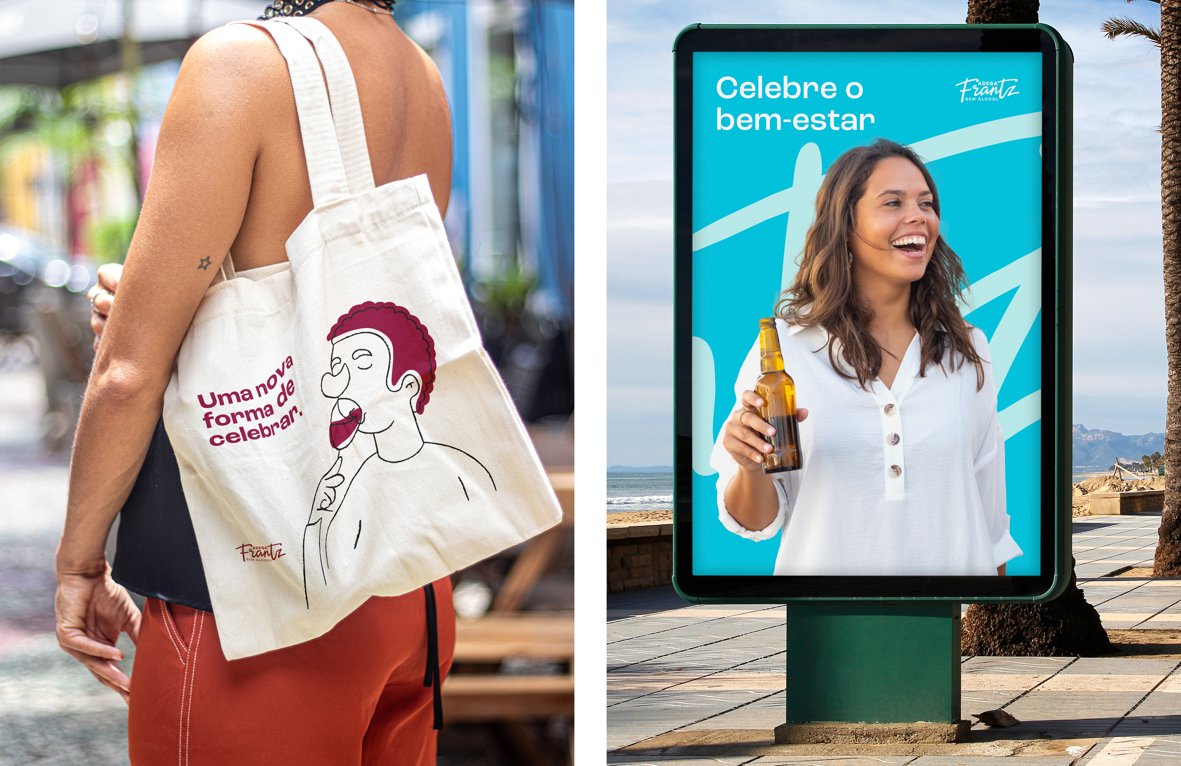 Tote Bag + Bus Stop Ad